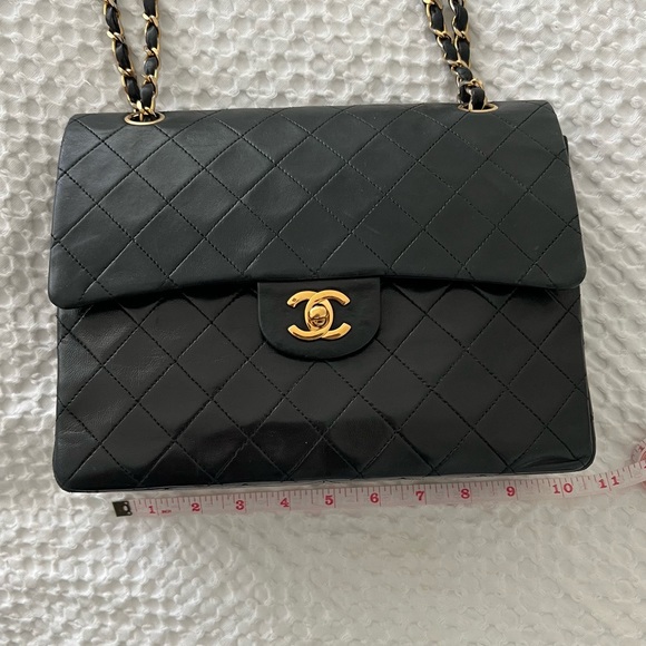 VINTAGE Chanel Double-flap Classic bag - Picture 11 of 15